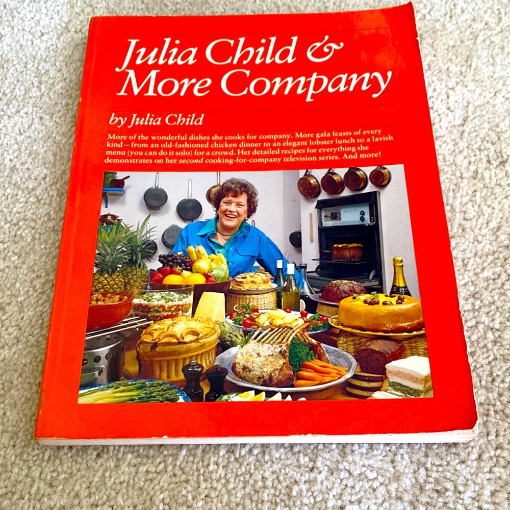Julia Child & more company vintage cookbook